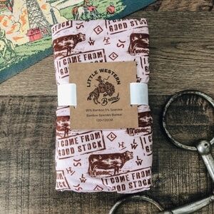 Good Stock Bamboo Swaddle Blanket and Hat